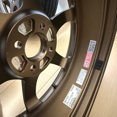 TE37SONIC 165/40R16 タイヤ付き4本セットの画像