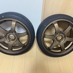 TE37SONIC 165/40R16 タイヤ付き4本セットの画像
