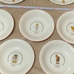 アリス　大皿/スープ皿セットの画像