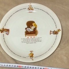 アリス　大皿/スープ皿セットの画像