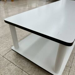 ★リユースのサカイ高崎店★TJ13354  テレビ台 白 H28×D39.5×W105 クリーニング済みの画像