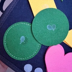 ビジーボード 知育バッグの画像