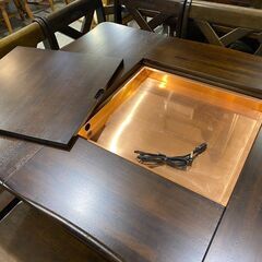 カリモク家具｜RUSTIC｜ルスティック｜囲炉裏コーナーダイニングセットの画像