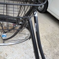 自転車　丸石サイクル　Legere黒　（中古）の画像