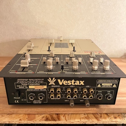 【Vestax】DJミキサー Vestax PMC-07Pro /  ベスタクス