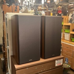 [ペア販売]　ONKYO オンキョー D-77MRX スピーカー スピーカーペア オーディオ 音響 6Ω 150W ブックシェルフ スピーカーシステム オーディオ機器 オーディオスピーカー 高音質 重低音 音楽鑑賞 ホームオーディオ ステレオ シアター サウンド 音響機材 ウッド スピーカーの画像