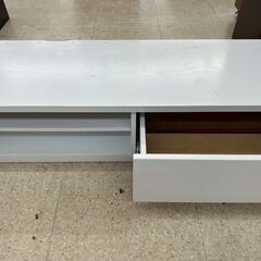 ★リユースのサカイ高崎店★TJ13357  テレビ台 白 H30×D39.5×W179.7 クリーニング済みの画像