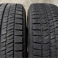 24年製ブリヂストンスタッドレスホイール付き4本195/65R15の画像