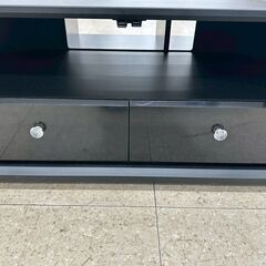 ★リユースのサカイ高崎店★TJ13358  テレビ台 黒 H43.5×D42.5×W100 クリーニング済みの画像