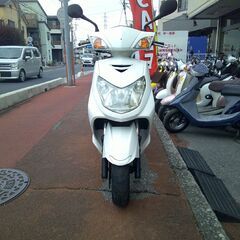 NO.5565　シグナス１２５ＸＳＲ　ＳＥ４４Ｊ　４サイクル　ＦＩ車　リヤキャリア付き　ホワイト　☆彡の画像