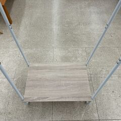 ★リユースのサカイ高崎店★TJ13359  ハンガーラック ベージュ H152.5×D40×W64 クリーニング済みの画像