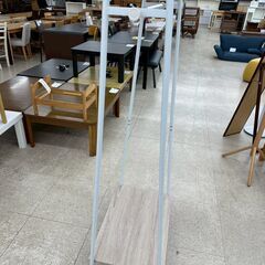 ★リユースのサカイ高崎店★TJ13359  ハンガーラック ベージュ H152.5×D40×W64 クリーニング済みの画像