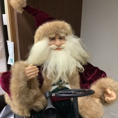 車にのっているサンタクロース人形 管C251109CK (ベストバイ 静岡県袋井市)の画像