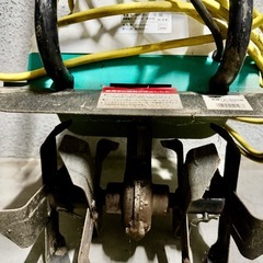 電動耕運機　ジャンク品の画像