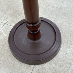 ★リユースのサカイ高崎店★TJ13361  ハンガーポール 茶 H182×D45.5×W45.5 クリーニング済みの画像