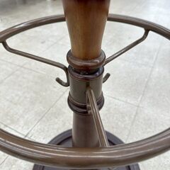 ★リユースのサカイ高崎店★TJ13361  ハンガーポール 茶 H182×D45.5×W45.5 クリーニング済みの画像