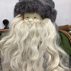 杖をもっているサンタクロース人形 管C251109DK (ベストバイ 静岡県袋井市)の画像