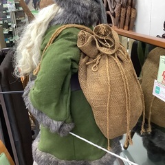 杖をもっているサンタクロース人形 管C251109DK (ベストバイ 静岡県袋井市)の画像