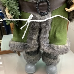 杖をもっているサンタクロース人形 管C251109DK (ベストバイ 静岡県袋井市)の画像