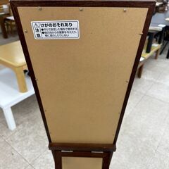 ★リユースのサカイ高崎店★TJ13362  姿見 茶 H147.5×D42×W27.5 クリーニング済みの画像