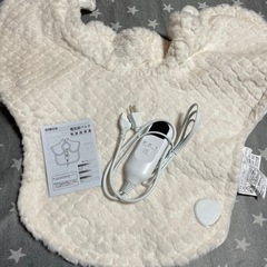 【新品未使用】電気肩パッド（ホワイト）①の画像
