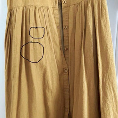 SM2 ノースリーブ ベージュ ワンピースの画像