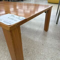 ★リユースのサカイ高崎店★TJ13363  ローテーブル 茶 H32.5×D60×W90 クリーニング済みの画像