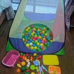 幼児用　室内テント、ままごと等の画像