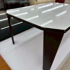 ★リユースのサカイ高崎店★TJ13364 DCMホールディングス(株) テーブル 白 H32×D50×W75 クリーニング済みの画像