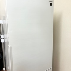 SHARP 310L　冷蔵庫　SJ-PD31H-W ホワイトの画像