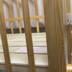 Yamatoya 大和屋 ミニサイズベビーベッド トール Wオープン ミニベビーベッド 幅102cm 奥行き67cm 高さ120cm 床板高さ変更可能の画像