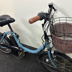 東京23区配達無料🌈新基準　ヤマハ　パスシティC 12.3Ah リチウム 電動自転車 中古　BS 5255の画像