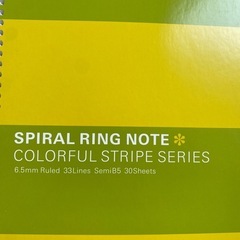 ノート3冊 未使用の画像