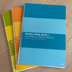 ノート3冊 未使用の画像