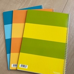 ノート3冊 未使用の画像
