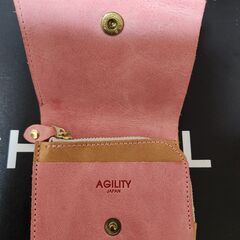 新品未使用品。AGILITY affa(アジリティアッファ) モワティエ財布。東京、日暮里工房のMade in JAPAN製品。本革の魅力たっぷり財布、いかがでしょうか？の画像