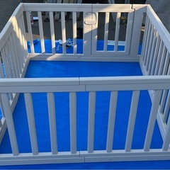 Anuri（アヌリ）ベビーサークル　ドア付きセットの画像