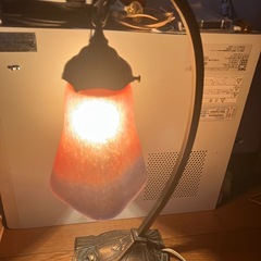 フランス製 Vianne ヴィアンヌ スイッチケースに破損ありヴィンテージ テーブルランプ レトロ スペイン製ベースマキタの画像