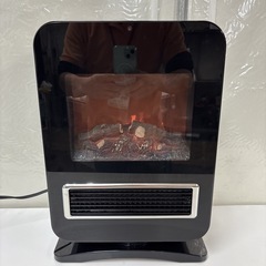 I692 🌈 MARUTAKA 暖炉風セラミックヒータースイング ⭐ 動作確認済 ⭐ クリーニング済の画像