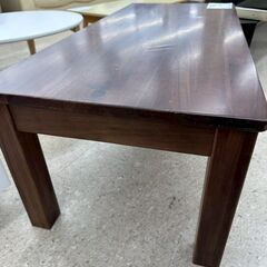 ★リユースのサカイ高崎店★TJ13366  テーブル 茶 H39×D50×W110 クリーニング済みの画像