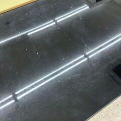 ★リユースのサカイ高崎店★TJ13367 (株)ニトリ テーブル 黒 H31×D60×W90 クリーニング済みの画像