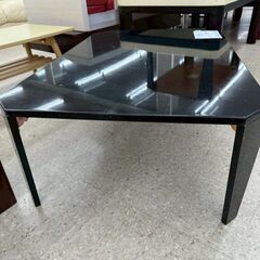 ★リユースのサカイ高崎店★TJ13367 (株)ニトリ テーブル 黒 H31×D60×W90 クリーニング済みの画像