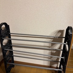 分解できるできるシューズラックの画像