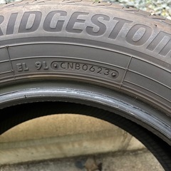 夏タイヤ 4本セット ブリヂストン 23年製の画像