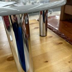 ★リユースのサカイ高崎店★TJ13368  テーブル グレー H33×D56×W89.5 クリーニング済みの画像