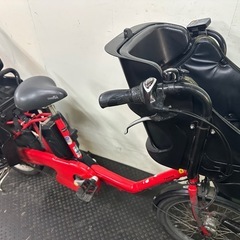 東京23区配達無料🌈新基準 Panasonic パナソニック　ギュットミニ　13.2Ah 電動自転車☆中古☆パナ 1322の画像