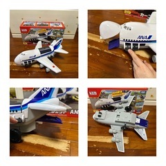 プラレール ANA 飛行機 おもちゃの画像