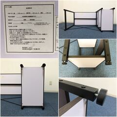 システムデスク ザッキー 110 SYSTEMDESK ZACKYE 110ブラウン 作業机・パソコンデスク・ワークデスク 展示品・アウトレットの画像