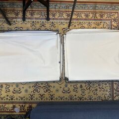 無印良品 シングルサイズ ベットフレーム ベッドフレーム用帆布バスケット付き★幅103㎝ 奥行202㎝ 高さ31.5㎝★買取帝国 朝霞店の画像