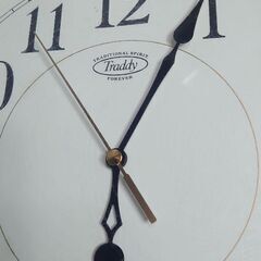 CASIO Traddy QUARTZ IQ-121 掛け時計 丸時計【完動品】の画像